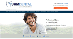 Desktop Screenshot of mypensacoladentist.com